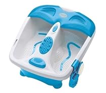 SCHOLL DRFB7132BE - Foot spa - blue + DR1109GE Shiatsu Roller Massager (Home spa and massage )