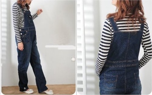 BRAND NEW Denim Maternity Dungarees - size 20