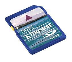2GB Secure Digital (SD) Memory Card - Retail Package