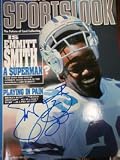 Signed Smith, Emmitt (Dallas Cowboys) Sportslook Magazine 11/1994