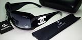 Women`s Chanel sunglasses black