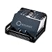Metal/Mesh Open Tray Business Card File Holds 125 2-1/4 x 4 Cards, Black Image