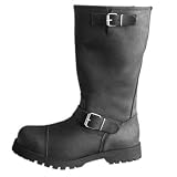 Boots & Braces - Motorcycle Biker Stiefel Schwarz