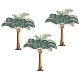 Wallies Anna Griffin 3 Palm Trees Tropical Wall Mural
