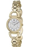 Fossil Women's ES2495 Linked Gold-Tone Stainless Steel Bracelet White Analog Dial Watch