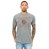 NFL Cincinnati Bengals Gameday Triblend T-Shirt, Steel, Small