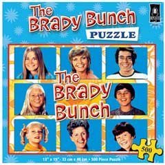 The Brady Bunch 500 pc Jigsaw Puzzle by University Games
