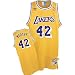 Los Angeles Lakers James Worthy Adidas Team Color Throwback Replica Premiere Jersey - Large