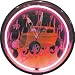 Free Shipping - 20 Inch Bitchin Hot Rod Neon Clock