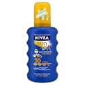Nivea Sun Children's Sun Spray SPF30 Long Lasting Water Resistant Coloured Spray 200ml
