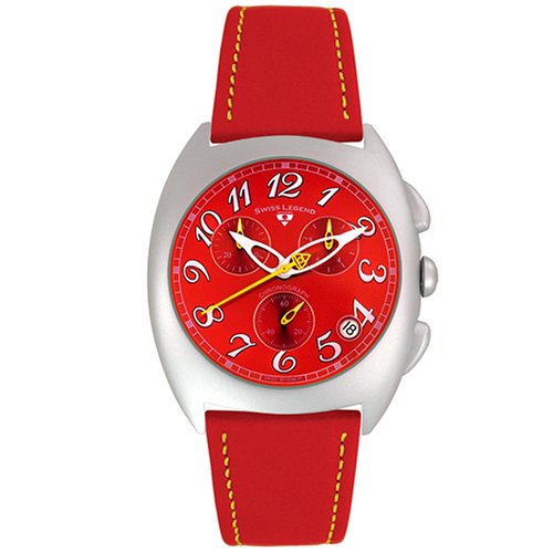 Swiss Legend Midsize Ebikon Collection Chronograph Watch #EBO2243.12RED.YEL