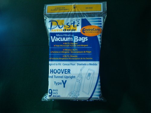36 Hoover WindTunnel Upright Type Y Vacuum Bags Microfiltration with Closure