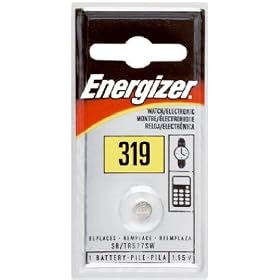 319 1.55 Volt Button Cell Watch Calculator Eveready Energizer Battery by Energizer