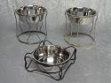 A Leg Up Single Wrought Iron Dog Feeder-Extra Tall-Matte Black