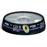 TDK CD-R80 700MB AUDIO 10ER SPINDELpar TDK