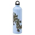Gaiam Blue Earth Meets Sky Aluminum Water Bottle (750mL)