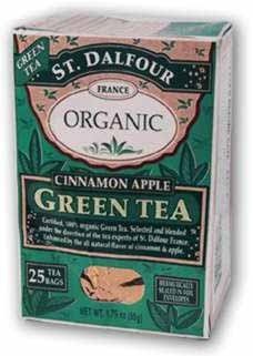 St. Dalfour Green Tea Cinnamon Apple 25 Bags by ST. DALFOUR
