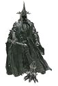 Morgul Lord Witch-King with Fiery Sword and Mace