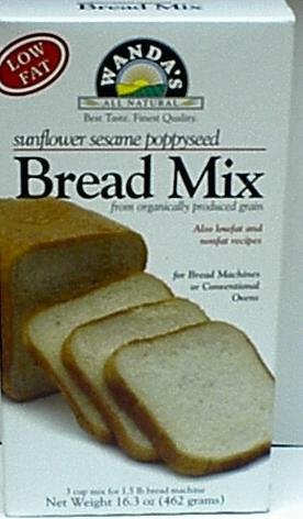 Sunflower, Sesame, Poppyseed Bread Mix by Wandas Raising Dough