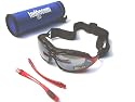Ladgecom All-Weather Sports Sunglasses & Goggles with Strap - Mens & Ladies sun glasses for cycling, mountain biking and running which convert to goggles for winter and water sports such as skiing, snowboarding, sailing, kayaking and canoeing.