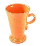Fiesta Tangerine 424 16-Ounce Pedestal Mug