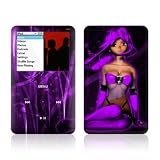 Ghost In The Pod (Violet) Design iPod classic 80GB/ 120GB Protector Skin Decal Sticker