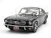 1965 Ford Mustang Fastback diecast model car 1:18 scale die cast by ERTL Authentics - Black 39300