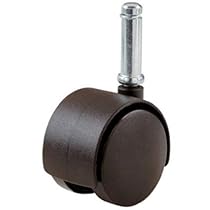 Shepherd Hardware 9741 2-Inch Office Chair Caster Wheel, 7/16-Inch Stem Diameter, 75-Lb Load Capacity
