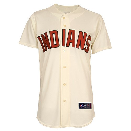 Cleveland Indians Youth Alternate Home Replica Jersey By Majestic Athletic Extra Large