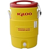 Igloo 385-451 400 Series Coolers, 5 gal, Red/Yellow