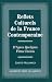 Book Reflects Culturels De La France Contemporaine
