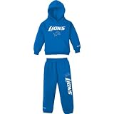 Reebok Detroit Lions Infant 2 Pc Hooded Sweatshirt & Sweatpant Set Size: Infant 12 Months