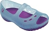 crocs Chameleons Carlie Flowers Flat (Toddler/Little Kid),Light Blue/Dahlia,1 M US Little Kid