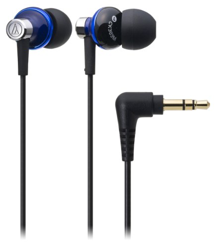 audio-technica ダイナミック型インナーイヤーヘッドホン ブルー ATH-CK303M BL