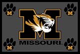Missouri Tigers ( University Of ) NCAA 3x5 Area Rug