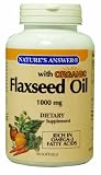 Nature's Answer Flaxseed Oil 1000 Mg (Organic), 90-Count