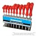 Silverline 10pc Hex Key T Type Crv