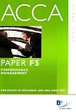 ACCA - F5 Performance Management: Study Text