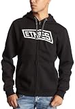 ETNIES Young Men's Rap Zip Fleece,Black,Medium