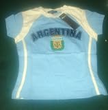Sporting Goods : LADIES WOMENS GIRLS ARGENTINA SOCCER T-SHIRT SIZES: S,M,L, & XL