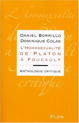 L'homosexualité de Platon à Foucault