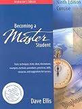 Becoming A Master Student Concise Ninth Edition
