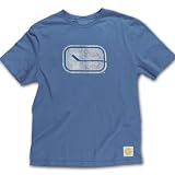 Vancouver Canucks Retro Logo Fitted Super Soft T-Shirt