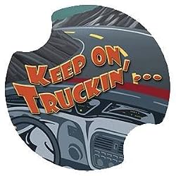 Keep on Truckin' Carsters, Coasters for Your Car