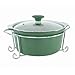 Kitchen & Housewares : Mayfair & Jackson Round Porcelain Casserole with Vented Lid and Elegant Serving Rack
