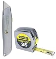 Stanley 90-082 25-Foot PowerLock Tape Rule with 6-Inch Classic 99 Retractable Knife Set