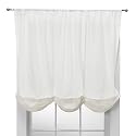 Simply Shabby Chic&trade; Batiste Balloon Shade - White