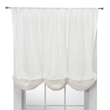 Simply Shabby Chicandreg; Embroidered Batiste Balloon Shade - 60x63