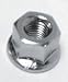Hub Axle Nut Pyramid Front 5/16X24 Flanged American
