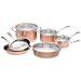 Calphalon Tri-Ply Copper 10-Piece Cookware Set